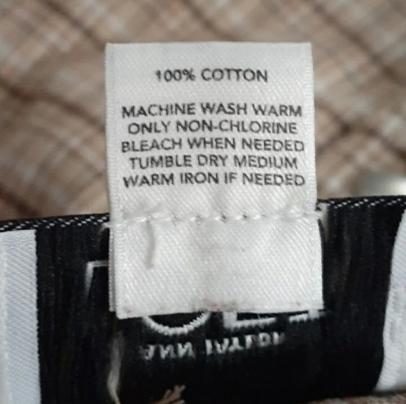 Ann Taylor Loft Khaki Plaid Shorts Size 6 - Picture 6 of 6